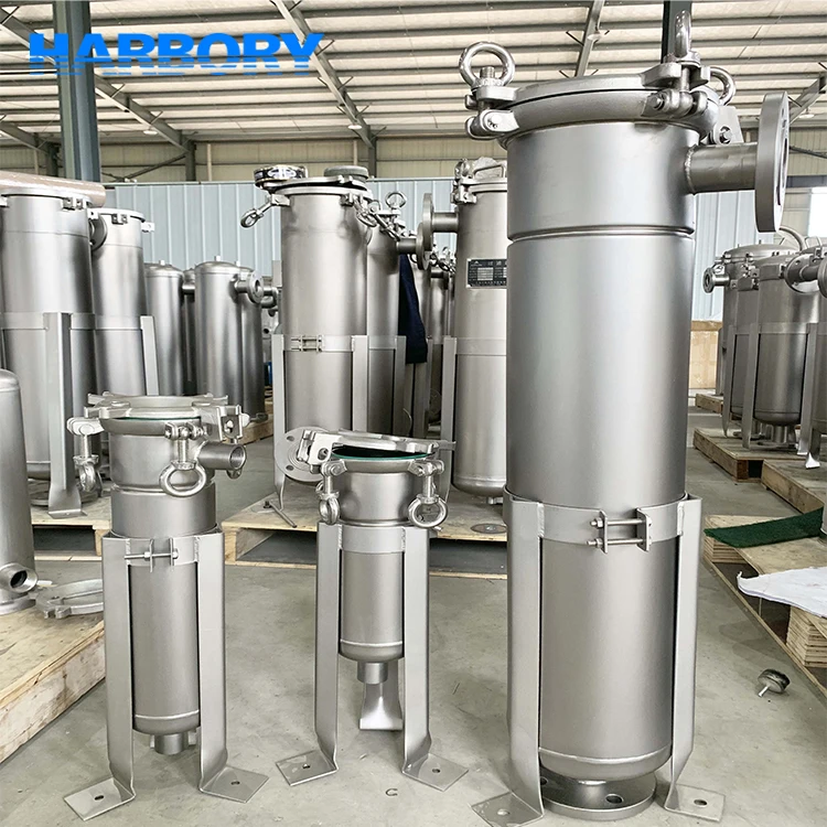 Wholesale SS Micron Filter Housing 316 Stainless Steel Water Bag Filter Housing for Water Liquid Machine