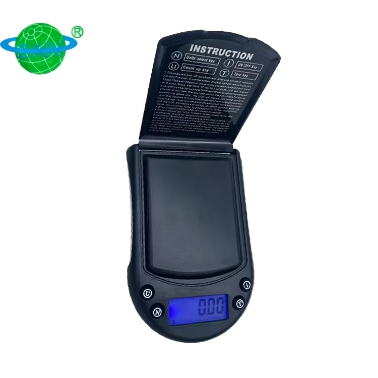 Digital Electronic 500g Gold ZHH-A07 Hand-held Pocket Scale LCD Display Kitchen Jewelry Crystal Weighing Scale 0.1g Resolution