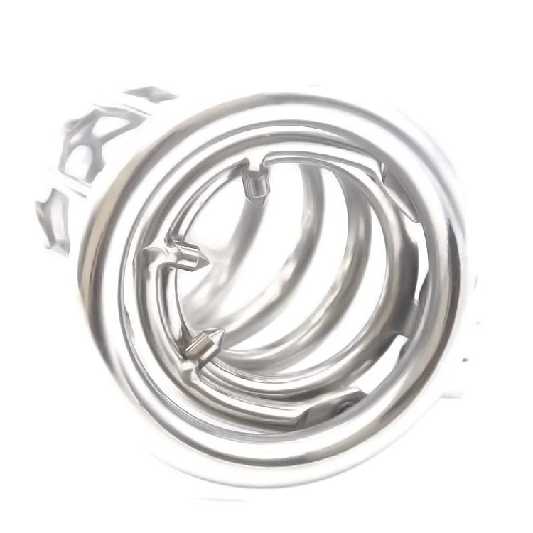 FRRK Cock Penis Cage Metal Chastity Device BDSM Restraint Lockable Male Chastity Stainless Steel Penis Cage Fun Play For Men