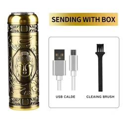 USB Rechargeable Shaver Mini Shave Portable Electric Shaver Electric Razor for Men Wet and Dry Mens Razor