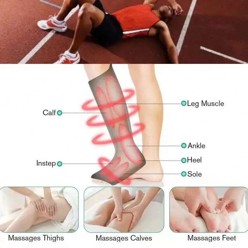 Air Compression Presoterapia Leg Recovery Pressotherapy Machine For Muscle Stimulate Fat Removal Build