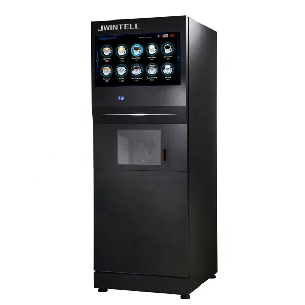 Торговый автомат JW BC670 робот для напитков кофейный киоск коммерческий автоматический с монетами на
