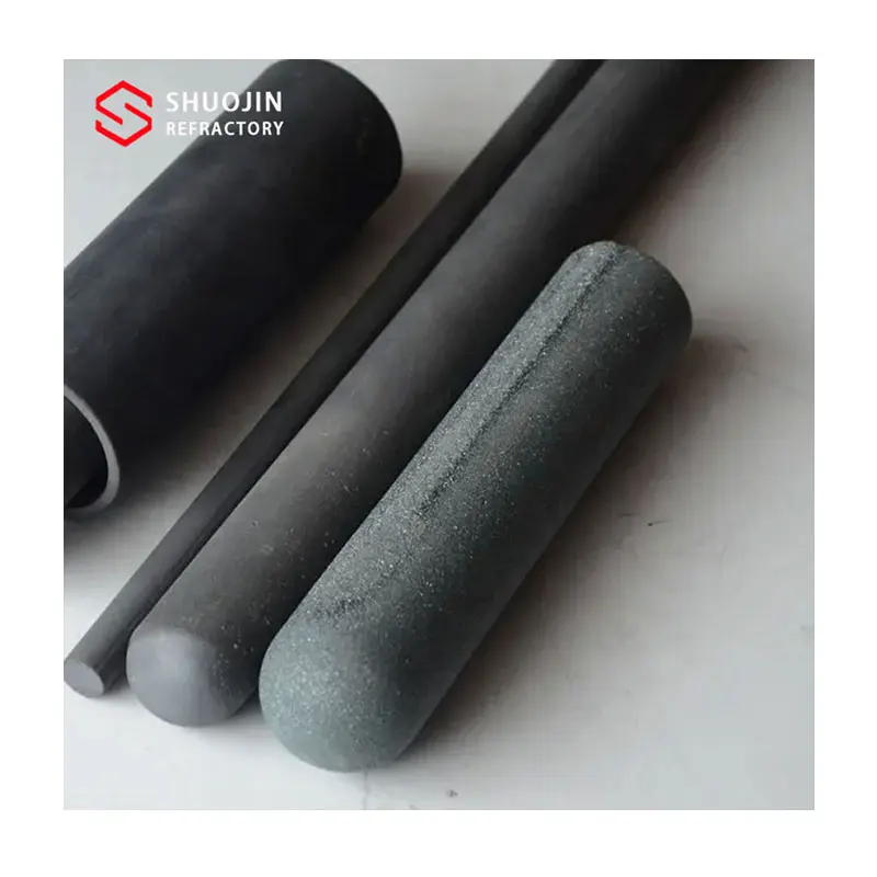 Factory direct sales custom silicon carbide tube high temperature kiln refractory material