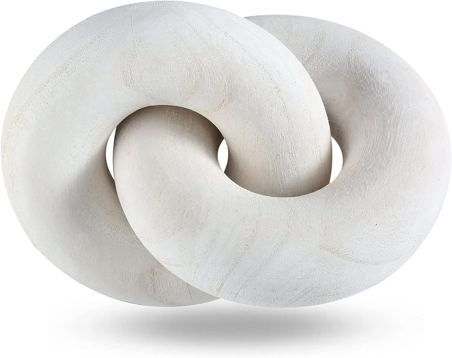 2024 Decorative Wooden Chain Link Decor Wood Knot Chain for Farmhouse Wall Decor wooden chain link