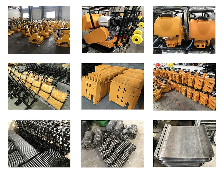 Best Quality Gasoline Diesel Engine Handheld Plate Compactor 350kg Mini Plate Compactor Vibrating Plate Compactor