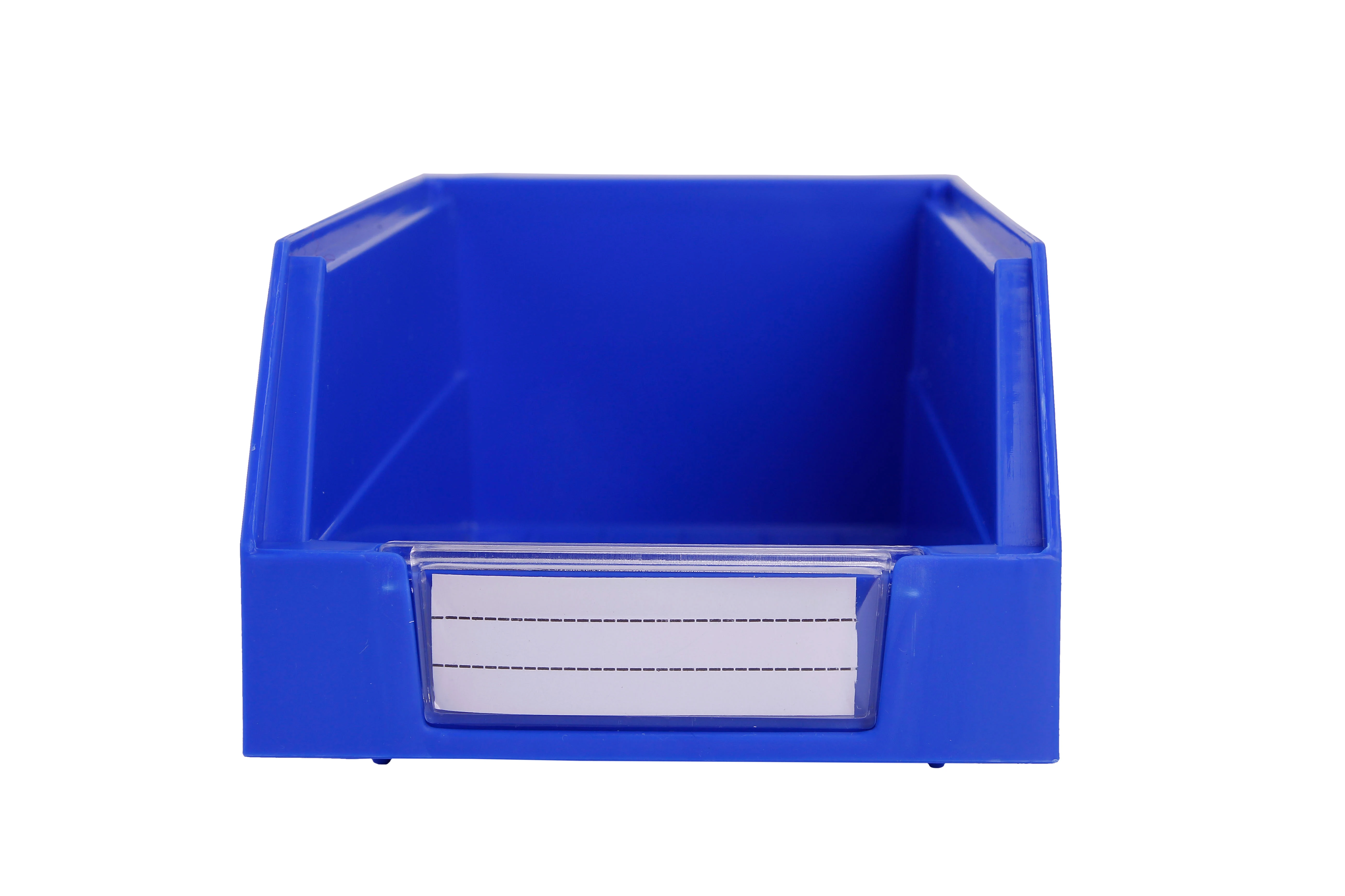 Shelving organizer plastic stackable bins shop use display hanging crate plastic tool storage bin