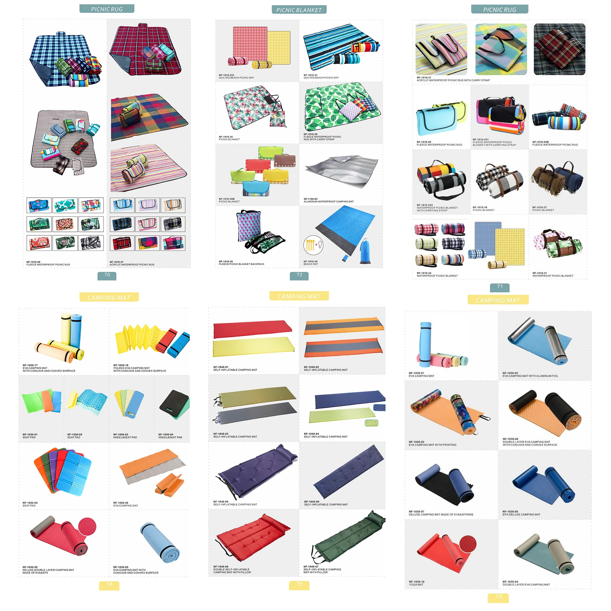 High Quality outdoor garden Picnic Mat extra large fleece portable Travel Camping Beach Picnic Mat Waterproof Rug Blanket Rug