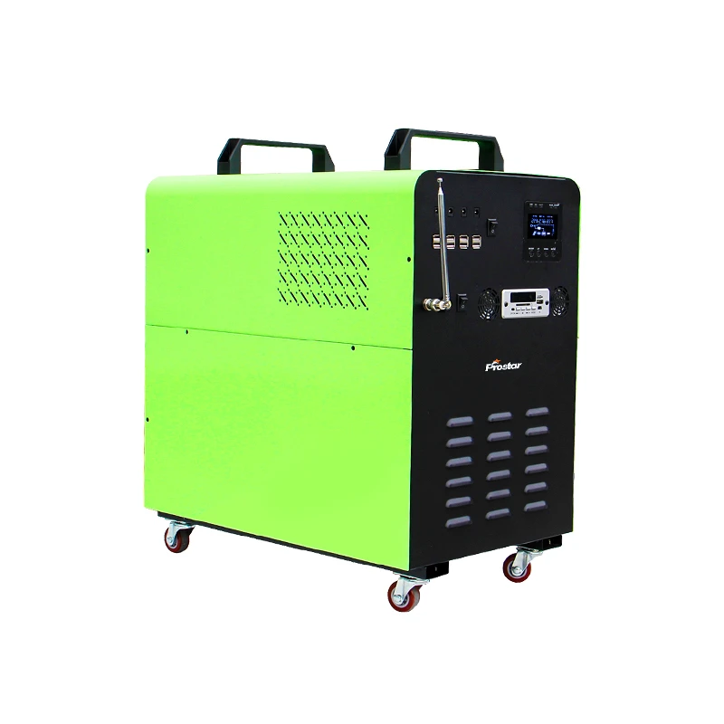 3000 Вт LiFePo4 аккумулятор портативный генератор солнечной энергии с контроллером заряда MPPT