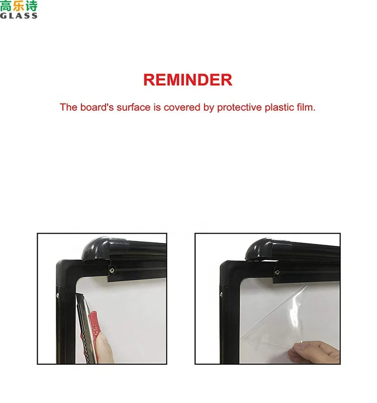 
Top sale adjustable tubes tripod flip chart magnetic whiteboard with stand 