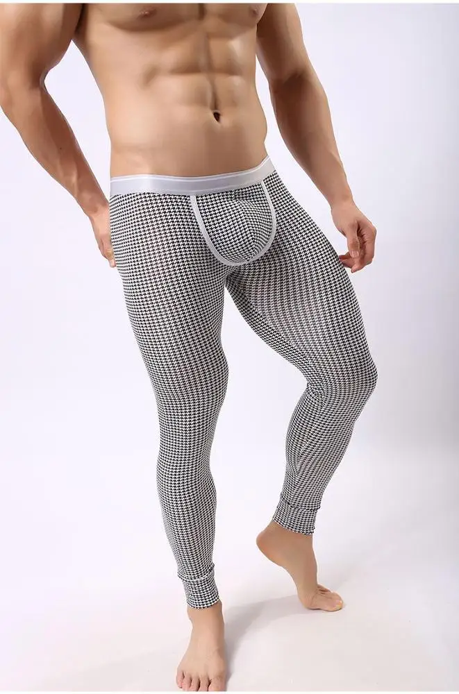 
OEM Men personality qiu dong thermal pants manufacturers direct to accept custom 