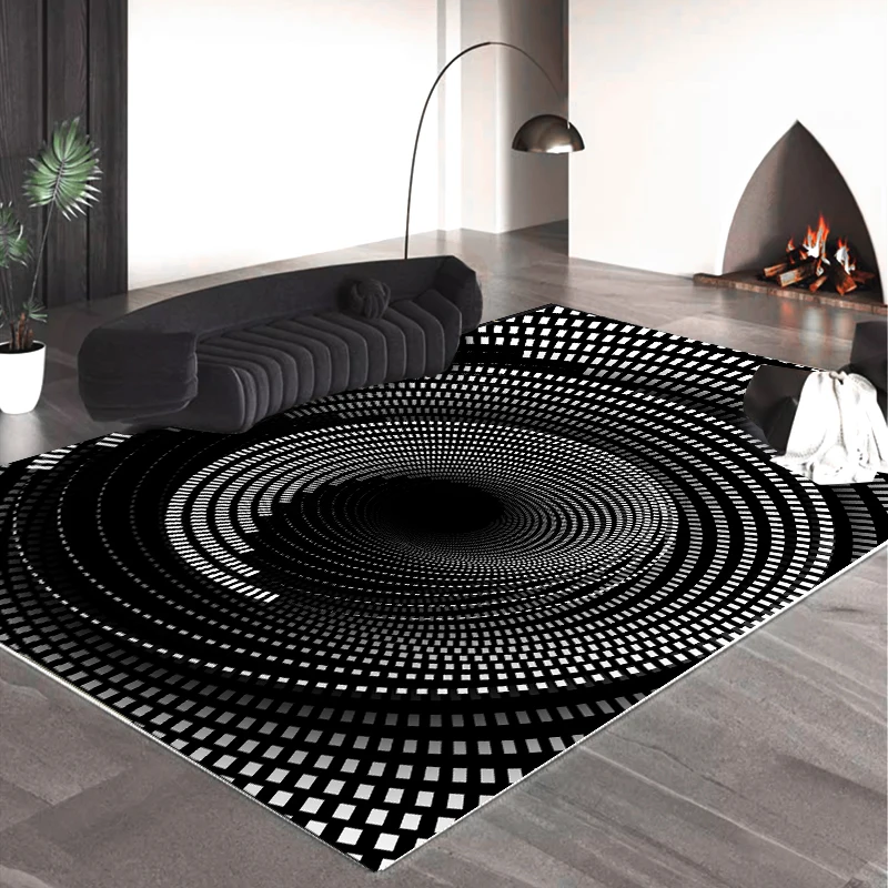 custom rug 3d printed Visual deception carpets and rugs living room bedroom home decorative modern area rug