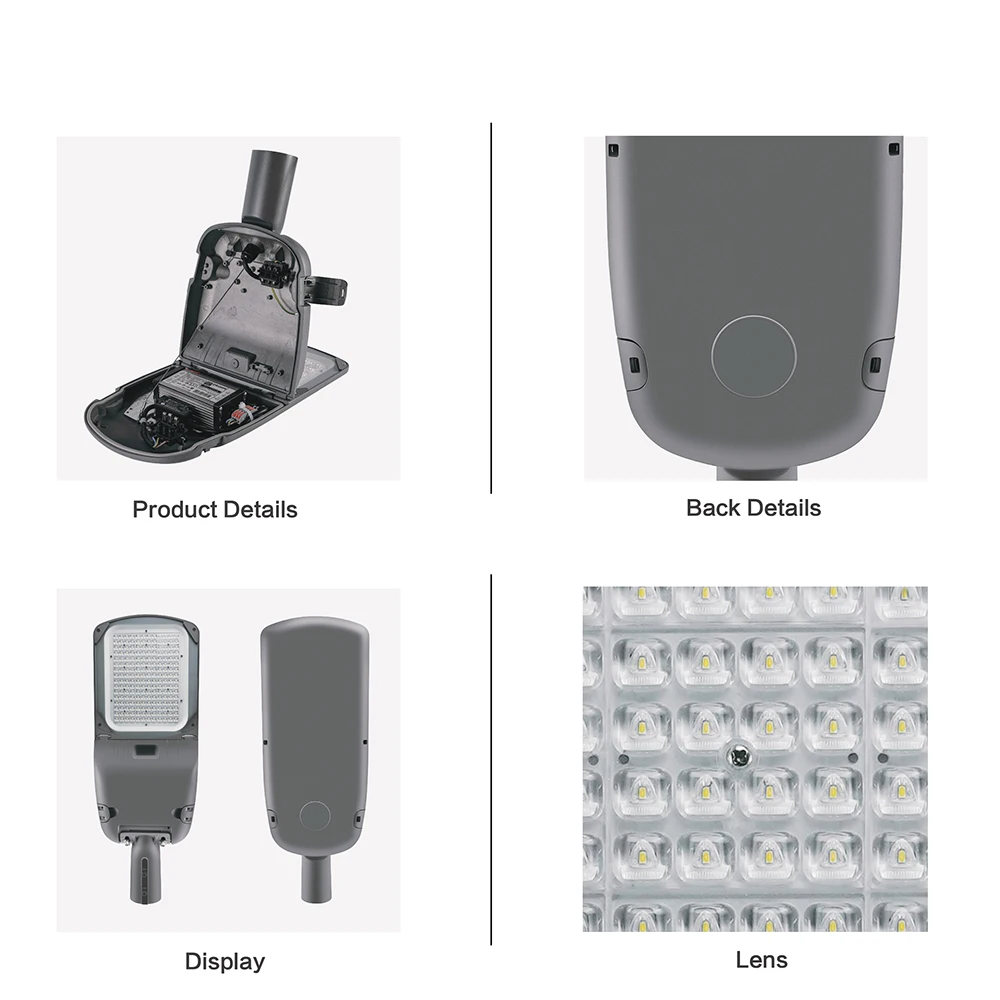 street light pole 36w st die casting aluminium led street light housing 9m galvanized street light pole prices