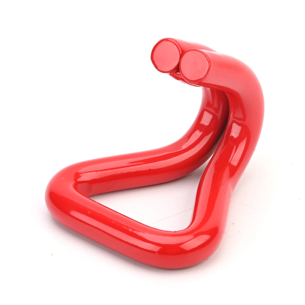 50mm BS 1500kgs China Red Plastic Coated Metal Double J Hook