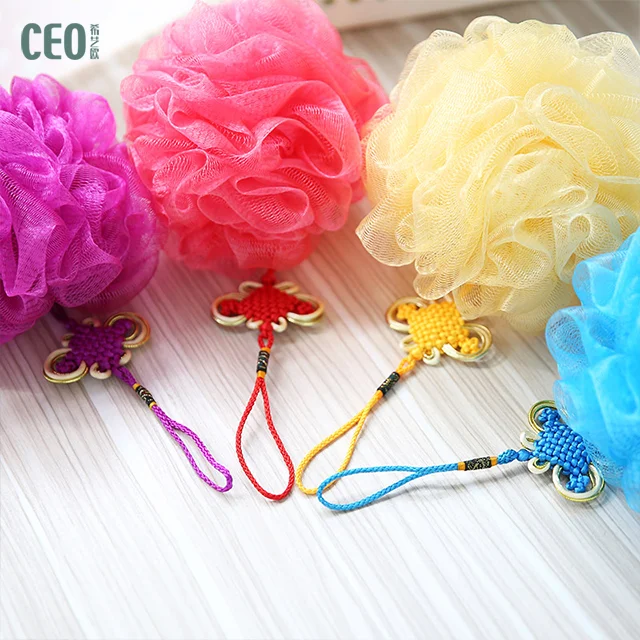 Factory Wholesale PE Bath Sponge Mesh Ball from China