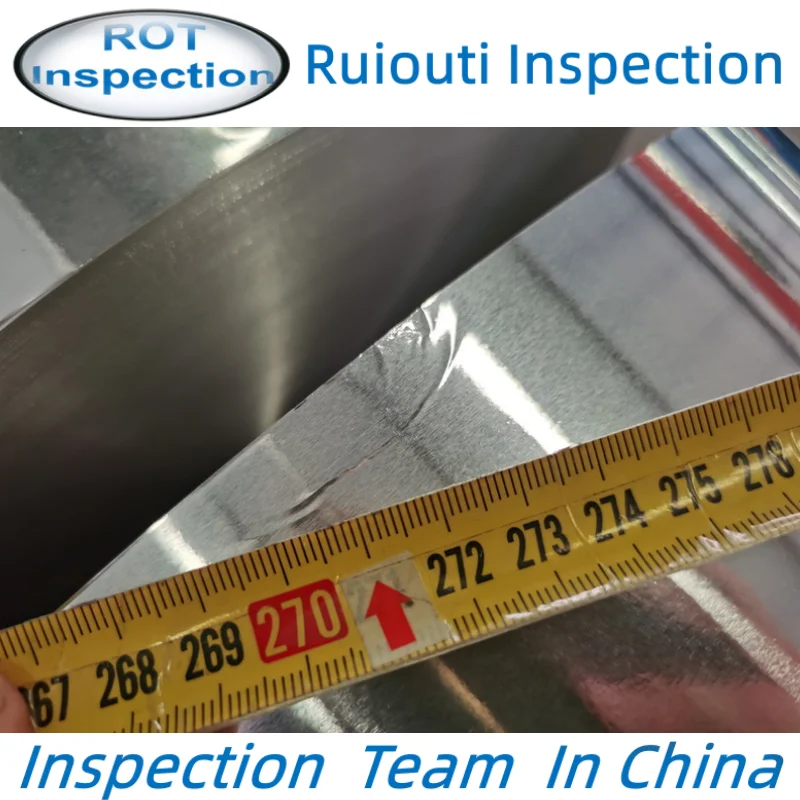 Anhui manuli service on site/huaibei product inspection/quality inspection of aluminum foil