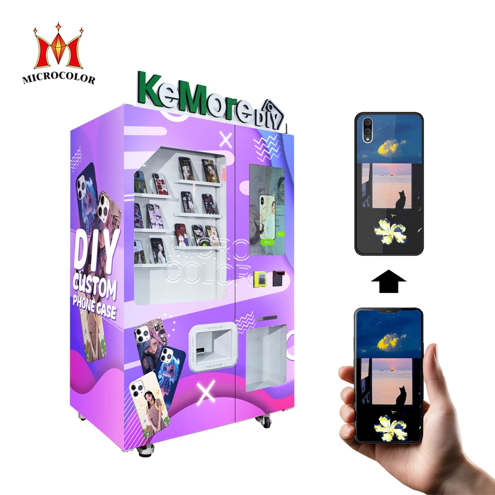2025 New-type Self-service Automatic Mobile Phone Case Printing Vending Machine for Customized DIY Phone Case