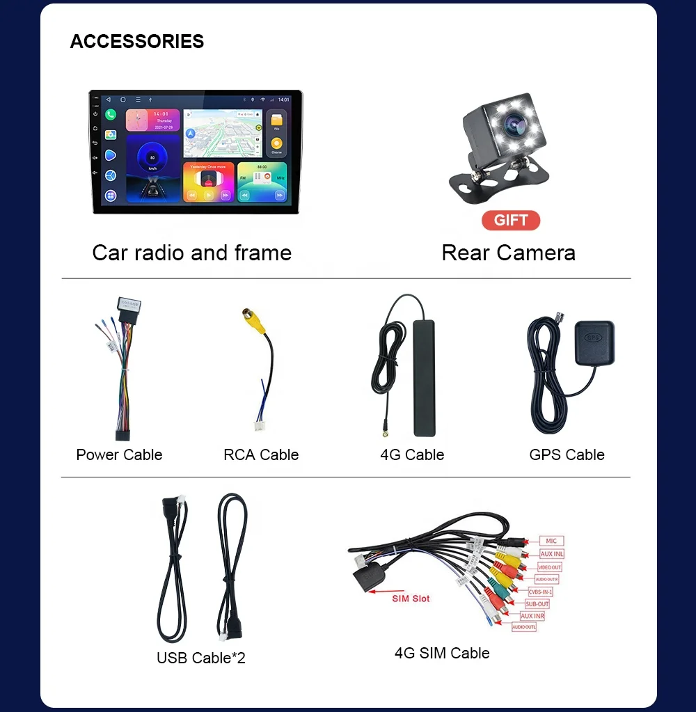 new product car DVD player android car audio power wire touch screen car radio for TOYOTA RAV4 2007
