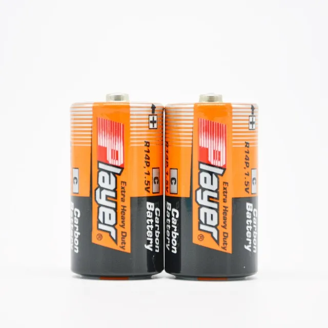 R14 C размер UM-2 сухой батареи ячейки