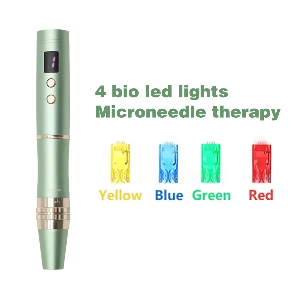 CHESINDO Skin Microneedling Professional Beauty Care Electric Wireless Nano Micro microlite Microneedling Pen