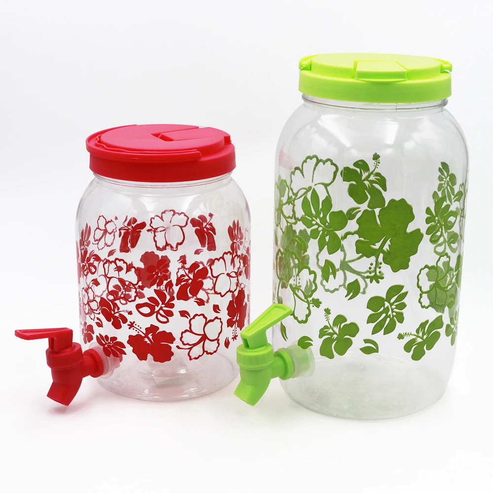 2.5L custom  plastic water cooler jug with tap