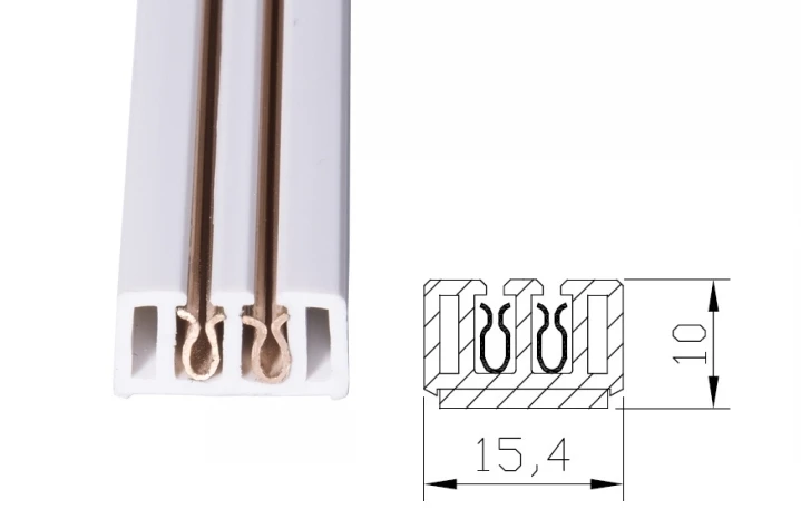  2-провод 12V24V36VLED питания постоянного тока трековая система для магазина Shleves подсветка дисплея Розничные приспособлении светодиодные полосы выставочный шкафчик световой