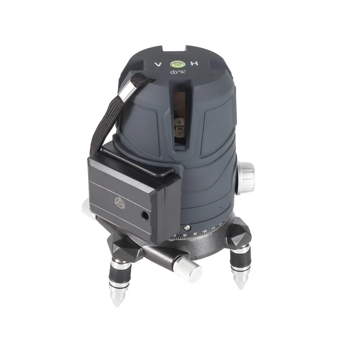 DZA China OEM 5-line remote control ultra-green beam cross laser level