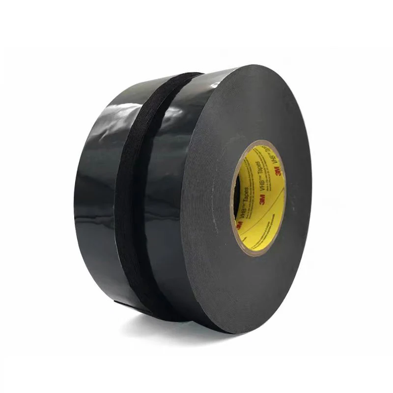 3M black 0.6mm industrial double sided adhesive VHB tape 4929