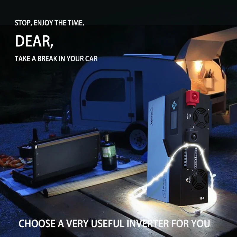 Vmanpower 3000W Pure Sine Wave Solar Power Inverter for Home Use