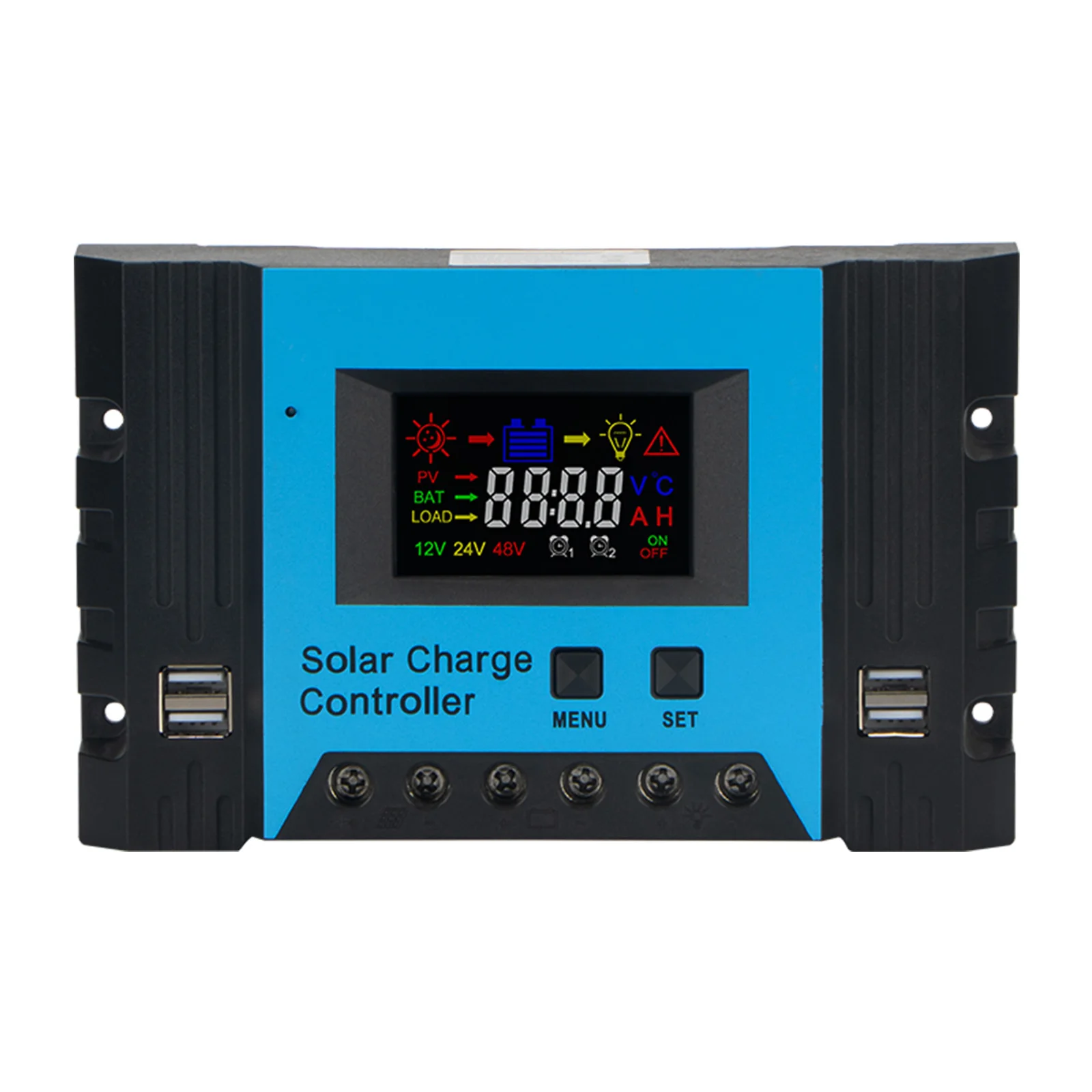 KUNGF MT Series 12V/24V AUTO 10A20A30A40A50A60A PWM solar charging controller for home solar system
