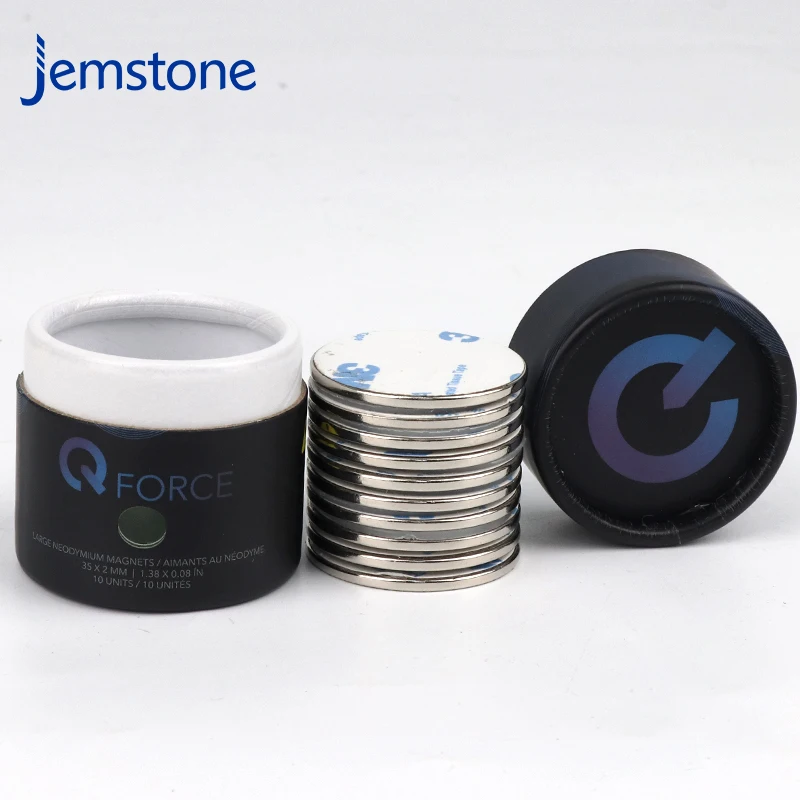 Biodegradable Cardboard  Cylinder Containers Large Neodymium Magnets Round Box Paper Tube For Magnet