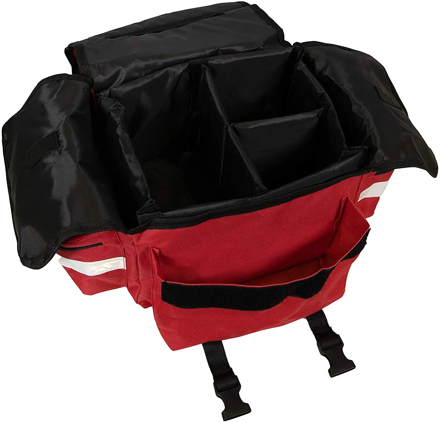 Wholesale First Aid Responder EMS Emergency Medical Trauma Bag Deluxe (red) custom