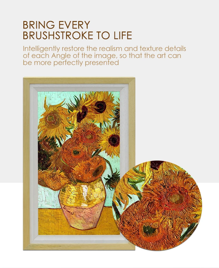 Nft Digital Frame Display 75 Inch Digital Picture Frame Large Nft Art Smart Digital Photo Frame