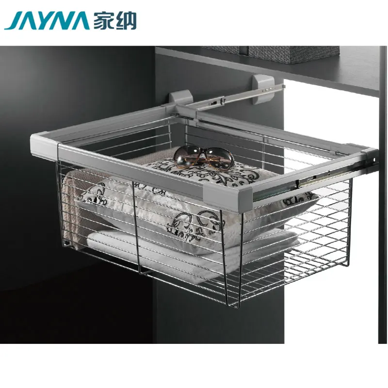 Аксессуары для шкафа выдвижная скользящая корзина для хранения шкафа экологически чистые многофункциональные мелочи <± 5 мм () в наличии