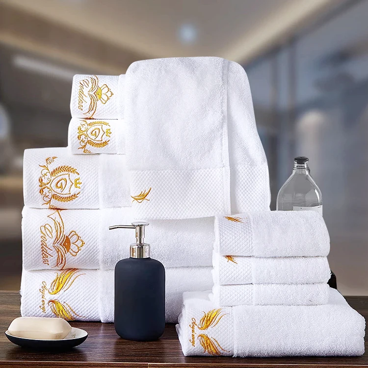 Premium 600 GSM 100% Ring Spun Cotton Quick Dry Highly Absorbent Soft Feel Towels Perfect for Daily Use