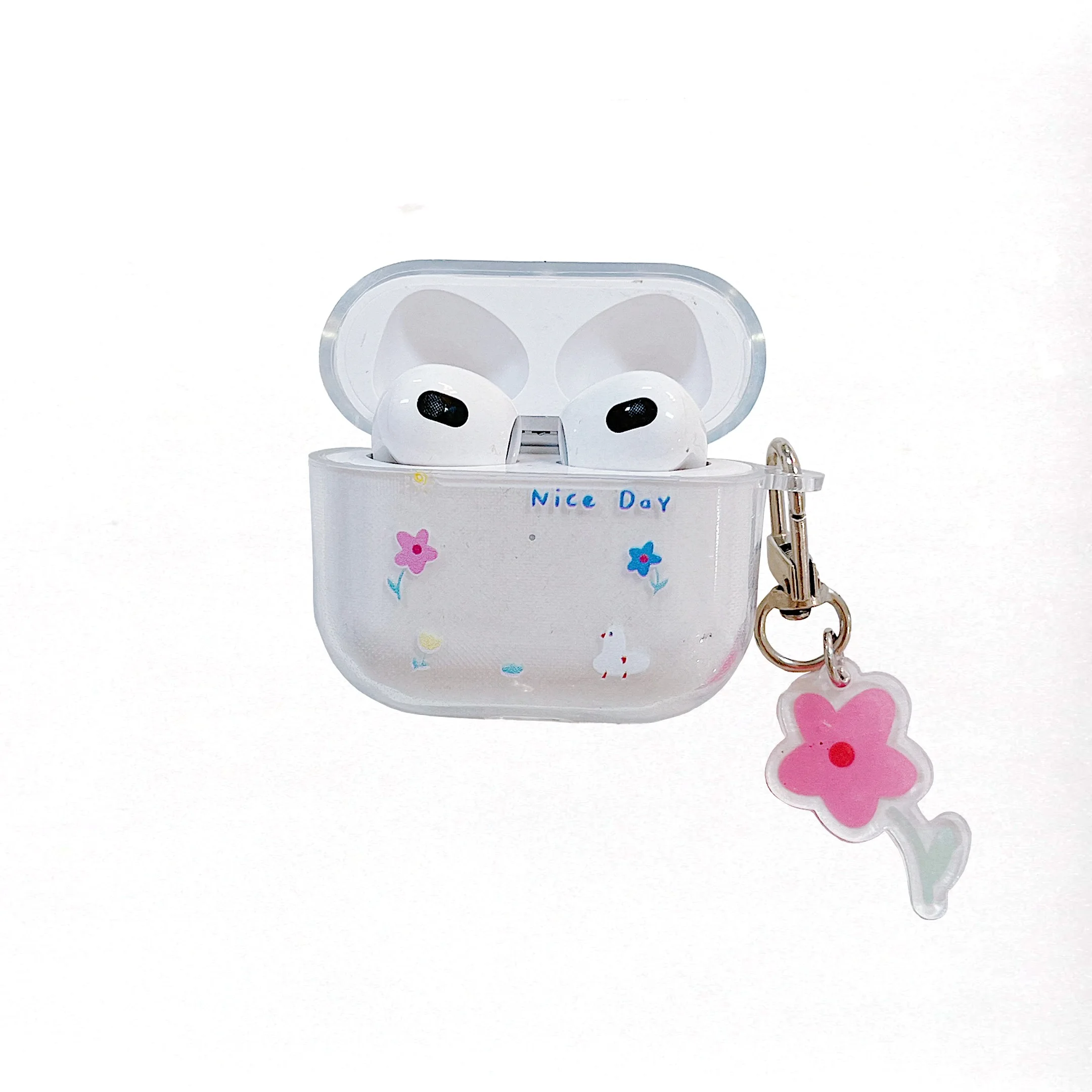 Силиконовый защитный чехол для наушников Airpods Pro