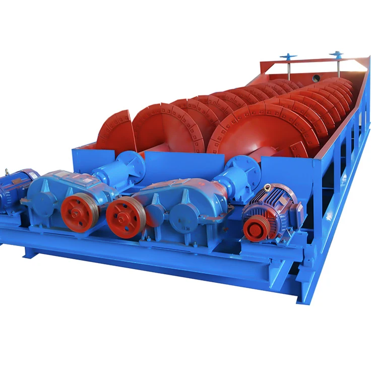 Spiral Sand Washing Machine automatic Screw Type Sand Washer for sand production line