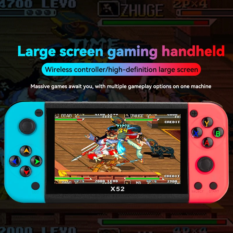 5.1 inch Screen for PSP Game Console 32 Bit Handheld Game Players Portable Handheld Game 8GB Console Player 20000+Games Came