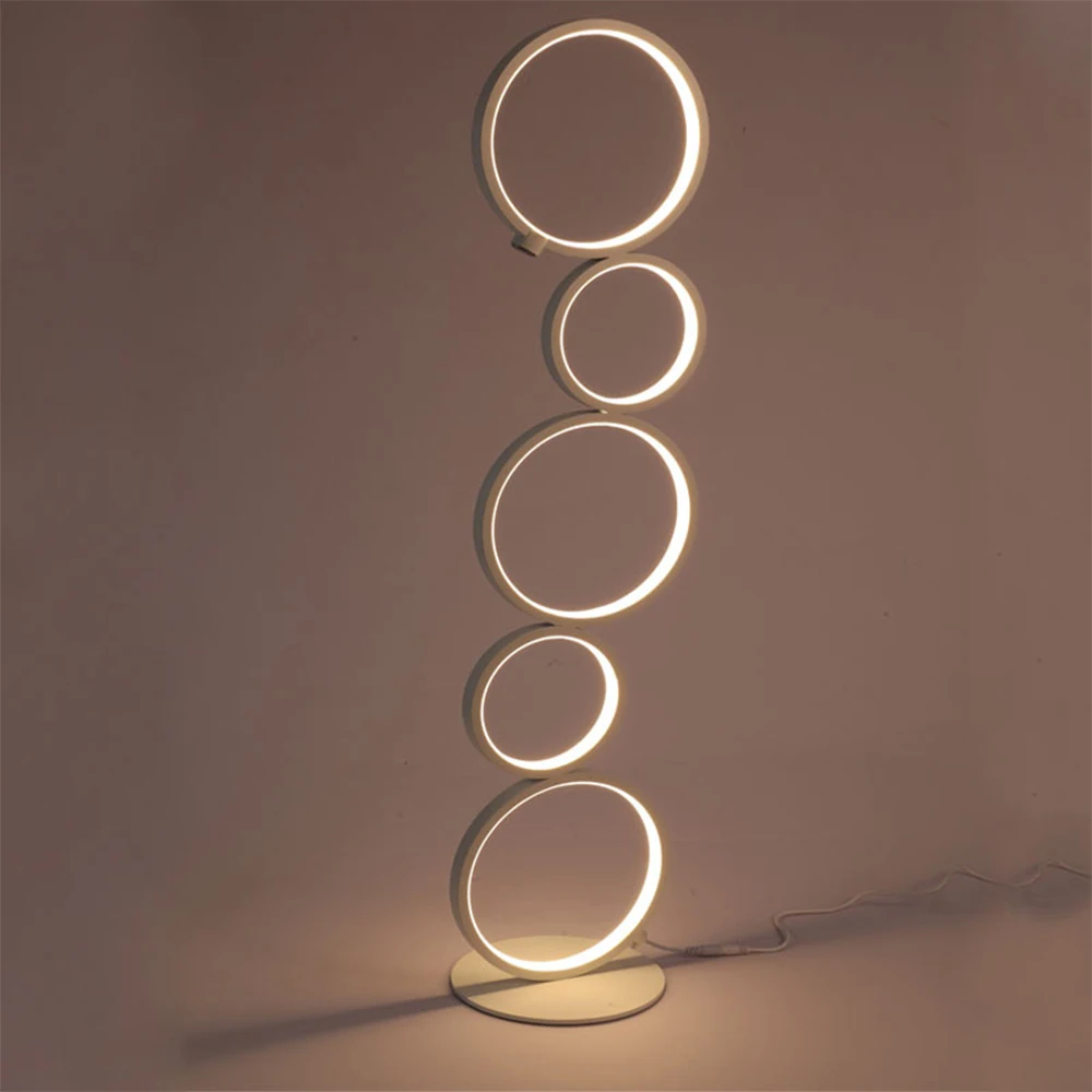 LED dimming floor light  round floor lamp hotel club atmosphere lamp bedside LED corner lamp