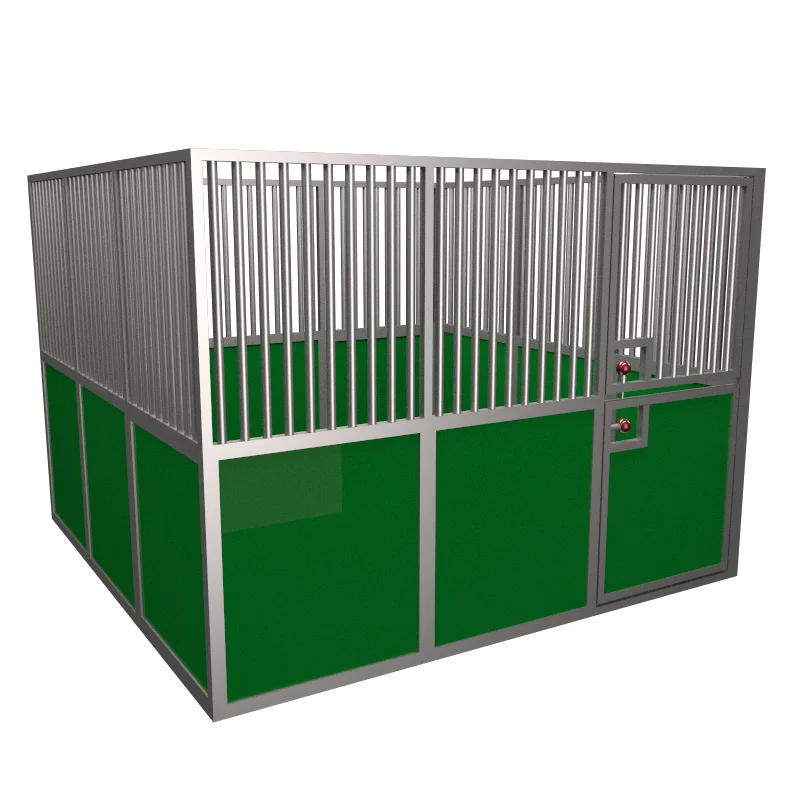 High Quality Galvanized Steel Portable Horse Stable / Shelter with Roof horse box