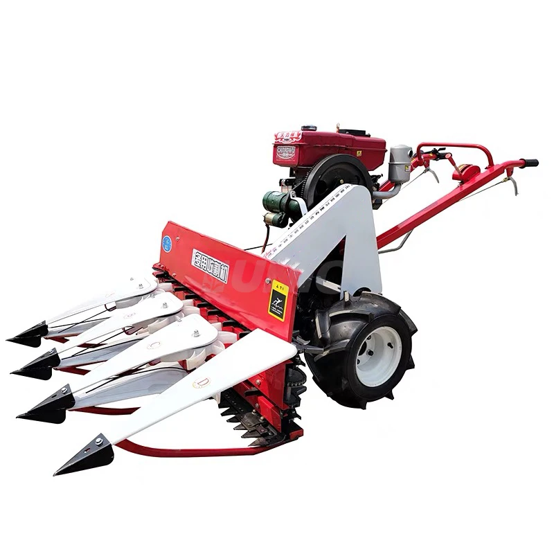 Factory wheat soybean harvester sorghum barley cutter corn stalk chili peppers reaper