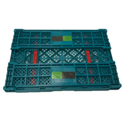 Folding plastic crates turnover boxes for vegetable and fruit storage
