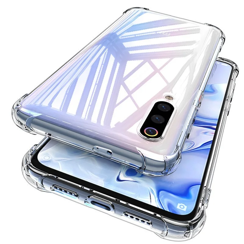  Чехол для телефона Xiaomi Mi 10 CC9 Note10 CC9E A3 Redmi Note 9S 9 Pro MAX K30 8 8A 8Т Силиконовый противоударный прозрачный