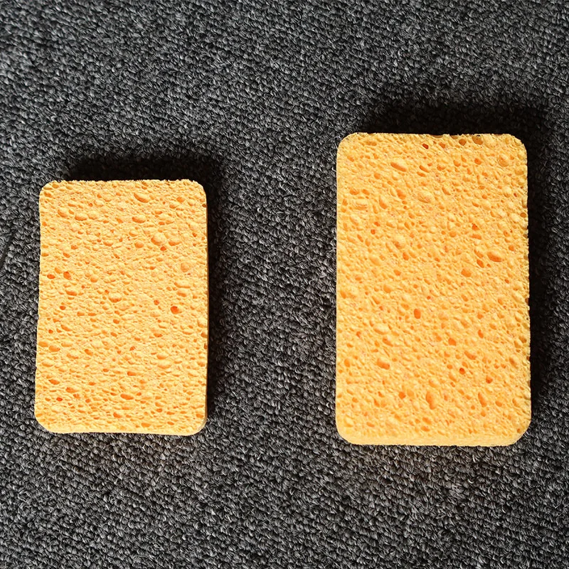 3 Pcs Kitchen Composite Wood Pulp Cotton Scouring Pad Natural Sisal Cloth Non-stick Oil Sponge Scrubbing Dish ClothKitchen Items