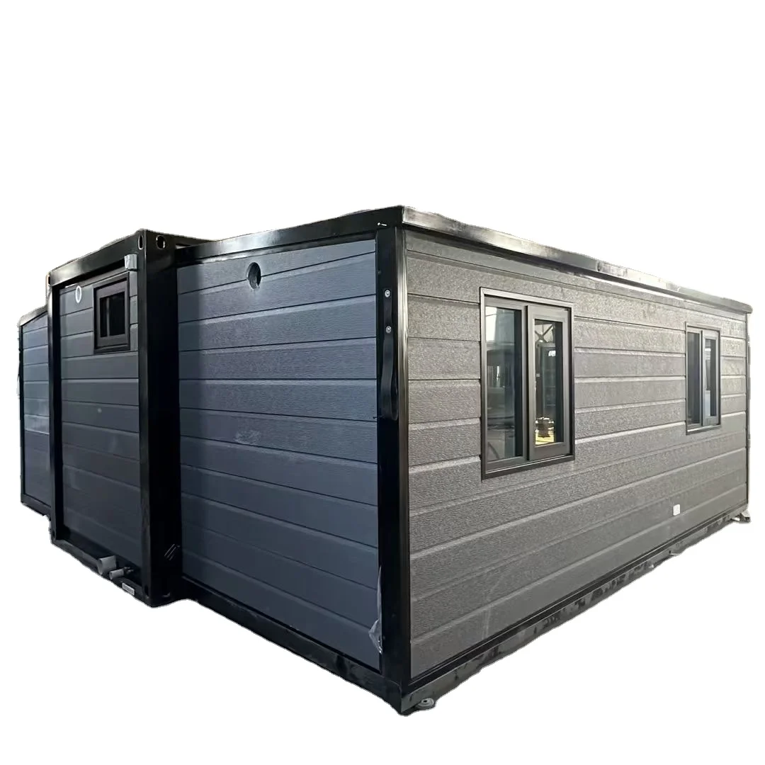 20ft 40ft Mobile Expandable Plastic Prefab House for Hotel, Booth, Office, Guard House, Shop, Villa, Warehouse, Workshop