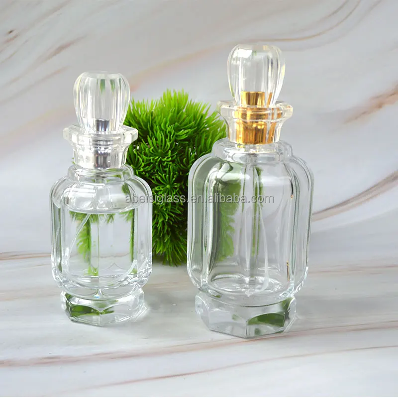 Perfume Bottle 30ml 50ml Custom Made Glass Perfume Bottles Wholesale Dubai Bottle Glass Empty