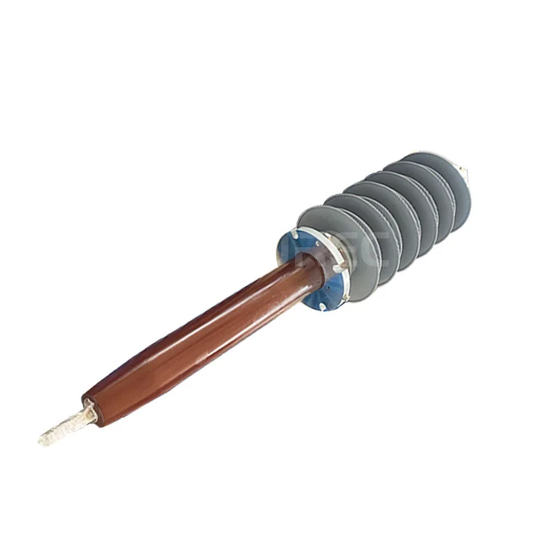 330kV Ceramic Porcelain Oil Immersed Paper OIP Condenser Transformer Bushing