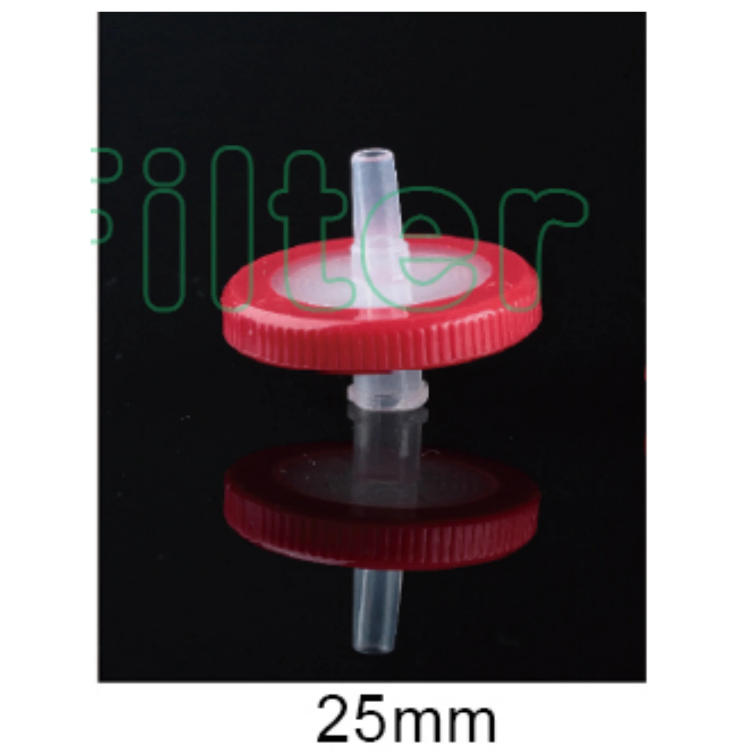 Diameter 13mm Hydrophilic PTFE  Hydrophobic PVDF 5um 10um Sterile Syringe Filter with Luer Lock