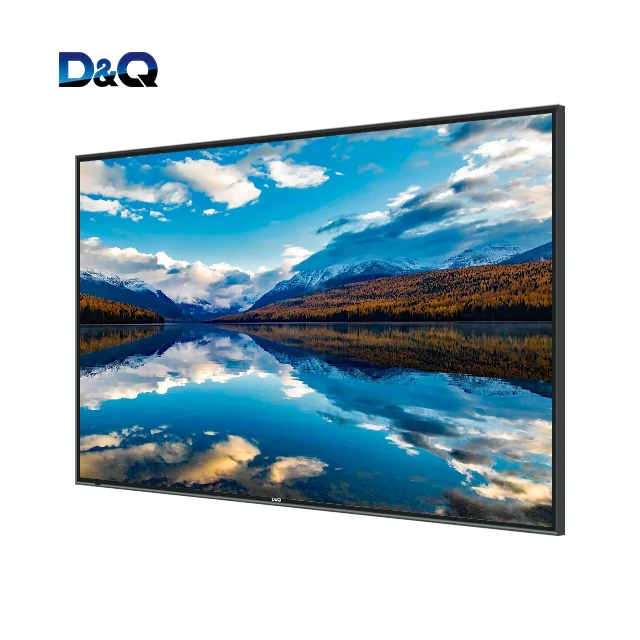 D&Q TV-100 inch 4k Smart HD UHD TFT LCD LED Digital TV dvb-t2/s2