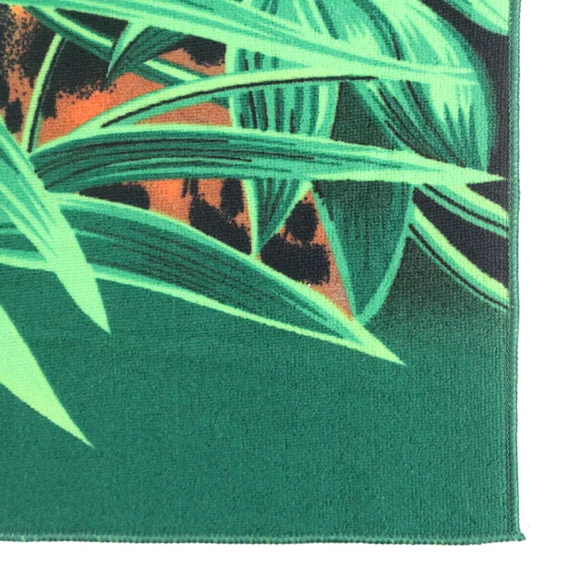 Cheap Custom Adults Luxury Polyester Sublimation Printed large towel bath towel 600gsm