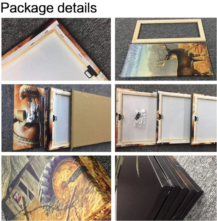 New Design Print Painting Modern Abstract Wall Art 3 Panel Canvas Painting Wall Art For Hotels